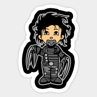 Scissorhands baby Sticker